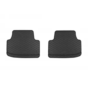 Mochete de cauciuc specifice potrivite pentru Seat Leon, Cupra Leon eTSI, Volkswagen Golf VIII eTSI hatchback, wagon, Skoda Octavia E-Tech după 2020, set de 4 piese, culoare neagră-image-6250130