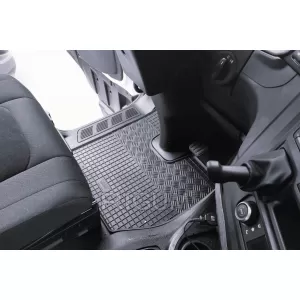 Mochete din cauciuc specifice, potrivite pentru Iveco S-Way Standard după 2019, set de 2 piese, culoare neagră-image-6250137