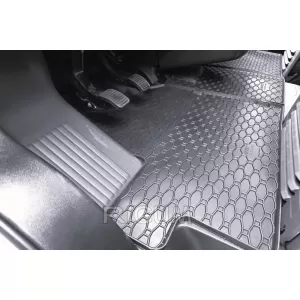 Mănuși de cauciuc specifice potrivite pentru Citroen Jumper, Fiat Ducato, Opel Movano, Peugeot Boxer după 2022, Toyota Proace Max după 2024, 3 locuri, set de 3 piese, culoare neagră-image-6250176