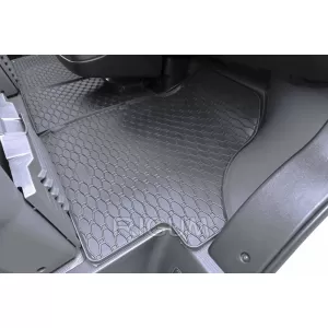 Mănuși de cauciuc specifice potrivite pentru Citroen Jumper, Fiat Ducato, Opel Movano, Peugeot Boxer după 2022, Toyota Proace Max după 2024, 3 locuri, set de 3 piese, culoare neagră-image-6250177