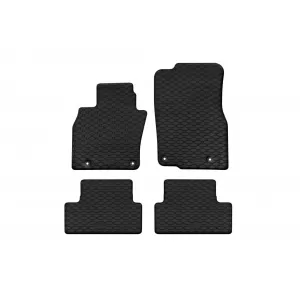 Mochete de cauciuc specifice, potrivite pentru Mazda CX-60, PHEV după 2022, set de 4 piese, culoare neagră