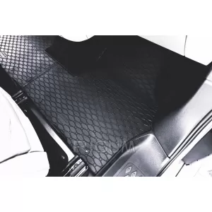Mochete de cauciuc specifice potrivite pentru Volkswagen ID.Buzz 2 locuri, 3 locuri după 2023, set de 2 piese, culoare neagră-image-6250245