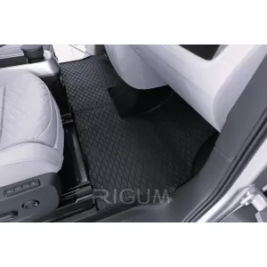 Mochete de cauciuc specifice potrivite pentru Volkswagen ID.Buzz 2 locuri, 3 locuri după 2023, set de 2 piese, culoare neagră-image-6250246