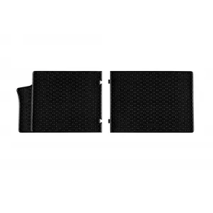 Mochete din cauciuc specifice, potrivite pentru Volkswagen T7 Caravelle după 2025, Ford Transit Custom după 2024, rândul doi, 2 locuri, set de 2 piese, culoare neagră