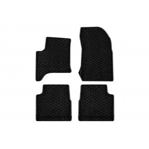 Mochete din cauciuc specifice, potrivite pentru Alfa Romeo Junior Ibrida după 2025, Citroen C4, Fiat 600, Jeep Avenger, Opel Corsa, Mokka, Peugeot 208, 2008 după 2024, set de 4 piese, culoare neagră-image-6250283