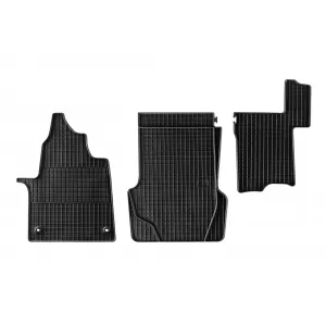 Mochete din cauciuc specifice, potrivite pentru Citroen Jumpy, Spacetourer, Toyota Proace, Proace Verso, Peugeot Expert, Traveller după 2016, set de 3 piese, culoare neagră-image-6250310