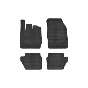 Mochete de cauciuc specifice potrivite pentru seria Frogum El Toro pentru Ford Fiesta 2008-2017, set de 4 piese, culoare neagră