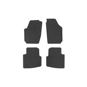 Mănuși din cauciuc specifice, potrivite pentru Skoda Roomster 2006-2015, set de 4 piese, culoare neagră din seria Frogum El Toro