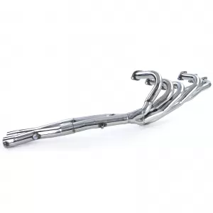 Collettore di scarico in acciaio inox da corsa adatto per BMW 3 Series E30 6 cilindri. 320 323 325 M20-image-6250440