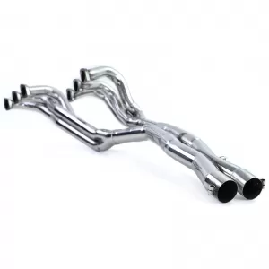 Collettore di scarico in acciaio inox da corsa adatto per BMW 3 Series E30 6 cilindri. 320 323 325 M20-image-6250441