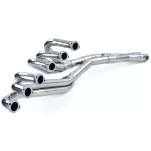 Collettore di scarico in acciaio inox da corsa adatto per BMW 3 Series E30 6 cilindri. 320 323 325 M20-image-6250444
