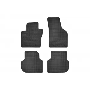 Mănuși din cauciuc specifice, potrivite pentru VW Jetta după 2011, set de 4 piese, culoare neagră