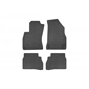 Mochete din cauciuc specifice, potrivite pentru Fiat Doblo după 2008, Opel Combo D după 2011, cu 5 locuri, set de 4 piese, culoare neagră.