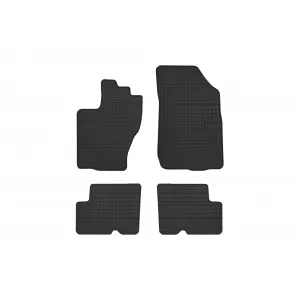 Mochete din cauciuc specifice, potrivite pentru Dacia Duster 2014-2018, set de 4 piese, culoare neagră din seria Frogum El Toro