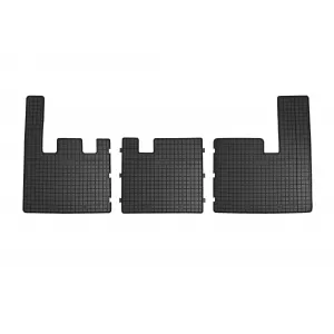 Mănuși de cauciuc specifice din seria Frogum El Toro, potrivite pentru Ford Transit Custom, Tourneo Custom 2012-2017, pentru scaunele din a doua linie, set de 2 piese, culoare neagră