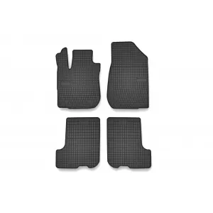 Mochete de cauciuc specifice, potrivite pentru Dacia Sandero, Sandero Stepway după 2018, set de 4 piese, culoare neagră din seria Frogum El Toro