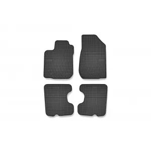 Mochete din cauciuc specifice, potrivite pentru Dacia Sandero, Sandero Stepway 2013-2018, set de 4 piese, culoare neagră