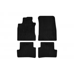 Mănuși de cauciuc specifice potrivite pentru Renault Modus 2004-2012, set de 4 piese, culoare neagră din seria Frogum El Toro