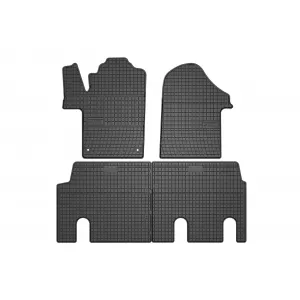 Mănuși din cauciuc specifice, potrivite pentru Mercedes Vito după 2014, set de 4 piese, culoare neagră