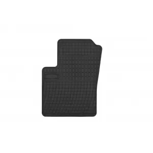 Specific rubber mats suitable for Fiat Panda III after 2011, 4-piece set, black color-image-6250746