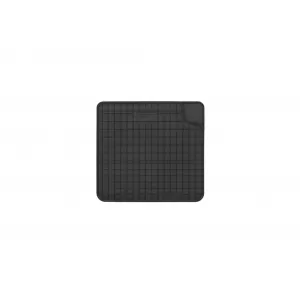 Specific rubber mats suitable for Fiat Panda III after 2011, 4-piece set, black color-image-6250748