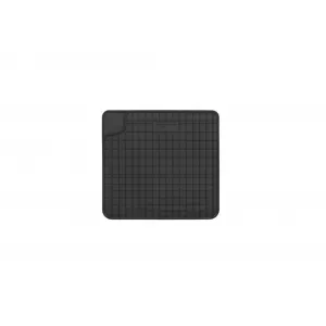 Specific rubber mats suitable for Fiat Panda III after 2011, 4-piece set, black color-image-6250749