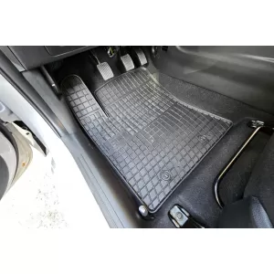 Mănuși de cauciuc specifice, potrivite pentru Hyundai i10 după 2019, set de 4 piese, culoare neagră-image-6250759