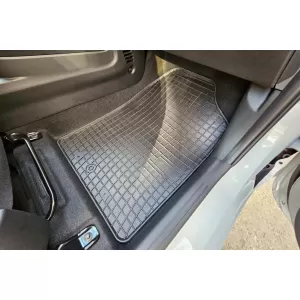 Mănuși de cauciuc specifice, potrivite pentru Hyundai i10 după 2019, set de 4 piese, culoare neagră-image-6250761