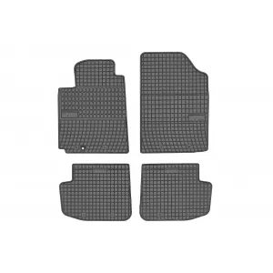 Mănuși de cauciuc specifice potrivite pentru Toyota Yaris 1999-2005 cu 3 uși, set de 4 piese, culoare neagră