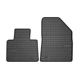 Mochete de cauciuc specifice, potrivite pentru Citroen C5 Aircross după 2017, față, set de 2 piese, culoare neagră