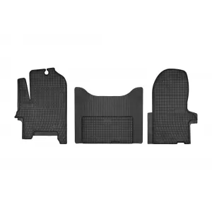 Mochete din cauciuc specifice, potrivite pentru seria Frogum El Toro pentru Iveco Daily 1999-2006, Daily 2006-2014, set de 3 piese, culoare neagră