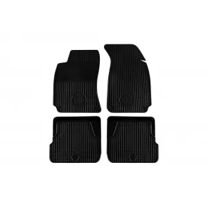 Mănuși din cauciuc Gumarny Zubri potrivite pentru Skoda Superb 2002-2008, set de 4 piese, culoare neagră-image-6251086