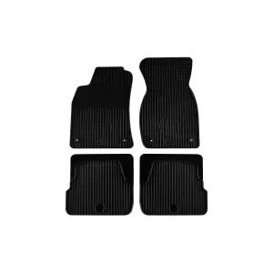 Mănuși din cauciuc Gumarny Zubri potrivite pentru Audi A6 sedan, wagon 1997-2003, set de 4 piese, culoare neagră