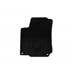 Mochete din cauciuc Gumarny Zubri potrivite pentru Volkswagen Golf IV, Bora, New Beetle 1997-2002, cu clipsuri ovale, set de 4 piese, culoare neagră-image-6251116
