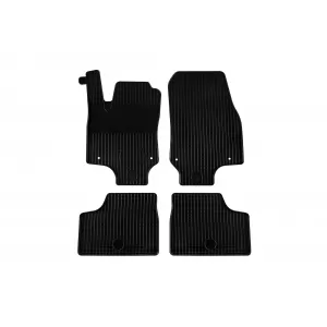 Mochete din cauciuc Gumarny Zubri potrivite pentru Opel Astra G 1998-2003, set de 4 piese, culoare neagră