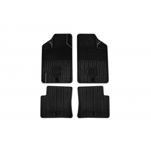 Mochete din cauciuc Gumarny Zubri potrivite pentru Toyota Avensis 1999-2003, set de 4 piese, culoare neagră