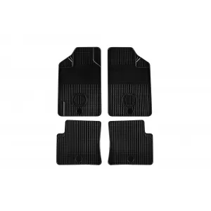 Mochete din cauciuc Gumarny Zubri potrivite pentru Toyota Avensis 1999-2003, set de 4 piese, culoare neagră-image-6251135