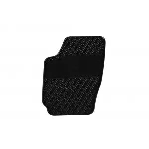 Mochete din cauciuc Gumarny Zubri potrivite pentru Skoda Fabia 2000-2007, set de 4 piese, culoare neagră-image-6251147