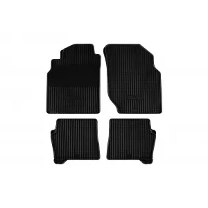 Mochete din cauciuc Gumarny Zubri potrivite pentru Nissan Almera 2000-2007, set de 4 piese, culoare neagră