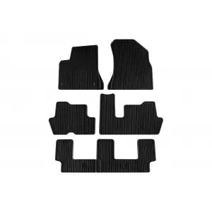 Mănuși din cauciuc Gumarny Zubri potrivite pentru Citroen C4 Picasso, C4 Grand Picasso 2007-2013, set de 6 piese, culoare neagră-image-6251235