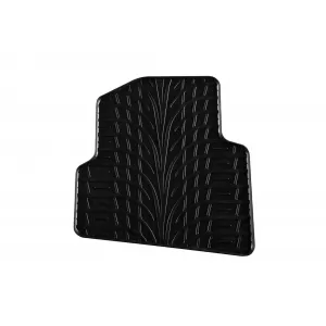 Mochete din cauciuc Gumarny Zubri potrivite pentru Skoda Fabia 2007-2014, set de 4 piese, culoare neagră-image-6251256