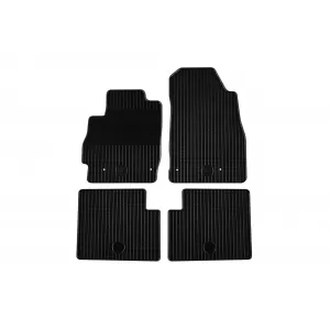 Mochete din cauciuc Gumarny Zubri potrivite pentru Mazda 2 2007-2014, set de 4 piese, culoare neagră
