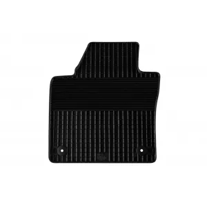 Mochete din cauciuc Gumarny Zubri potrivite pentru Volkswagen Caddy 2003-2019 cu clipsuri rotunde, set de 4 piese, culoare neagră-image-6251289