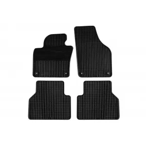 Mochete din cauciuc Gumarny Zubri potrivite pentru Volkswagen Tiguan 2007-2016, set de 4 piese, culoare neagră