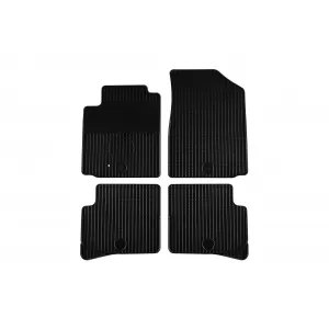 Mochete din cauciuc Gumarny Zubri potrivite pentru Toyota Yaris 1999-2005 cu 5 uși, set de 4 piese, culoare neagră