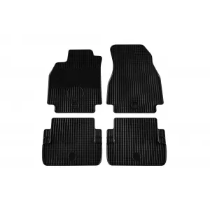 Mochete din cauciuc Gumarny Zubri potrivite pentru Renault Megane 2002-2008, set de 4 piese, culoare neagră