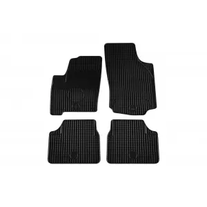 Mochete din cauciuc Gumarny Zubri potrivite pentru Opel Meriva A-B 2002-2017, set de 4 piese, culoare neagră