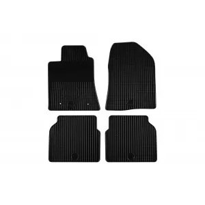 Mănuși din cauciuc Gumarny Zubri potrivite pentru Toyota Avensis 2003-2008, set de 4 piese, culoare neagră