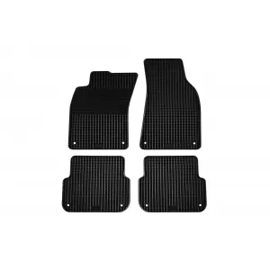Mănuși din cauciuc Gumarny Zubri potrivite pentru Audi A6 sedan, wagon 2004-2006, set de 4 piese, culoare neagră