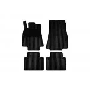 Mochete din cauciuc Gumarny Zubri potrivite pentru Mercedes A class W169 2004-2012, set de 4 piese, culoare neagră